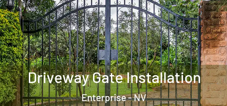 Driveway Gate Installation Enterprise - NV