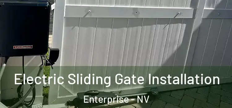 Electric Sliding Gate Installation Enterprise - NV