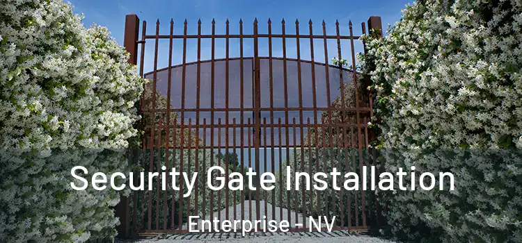 Security Gate Installation Enterprise - NV